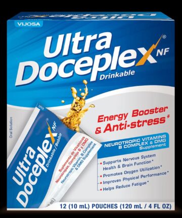 Ultra DOCEPLEX B-Complex & DMG nutrient 12 POUCHES ( 10 ML ) Exp 07/2029